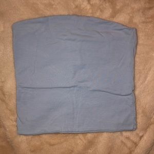 Sky Blue Brandy Melville Tube Top